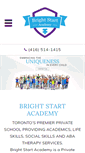 Mobile Screenshot of brightstartacademy.info